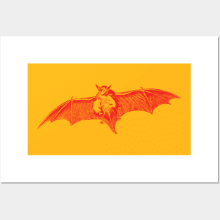 Batmom and Kids - Red Posters and Art